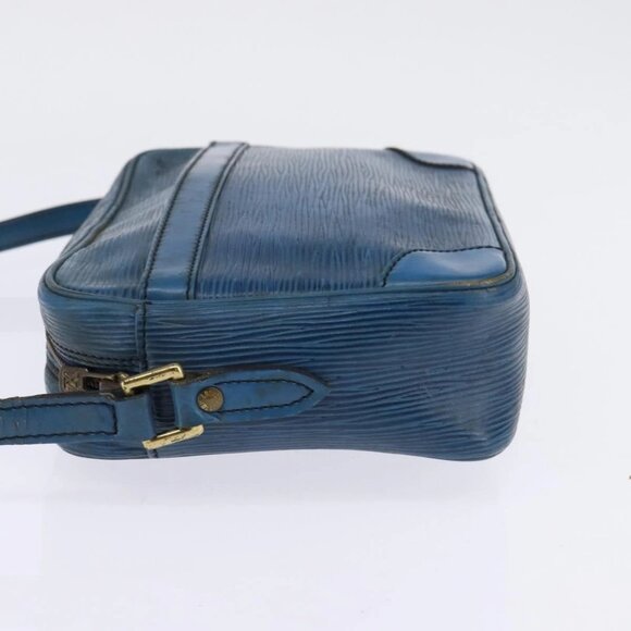 LOUIS VUITTON Epi Trocadero 23 Shoulder Bag Blue - Picture 3 of 16